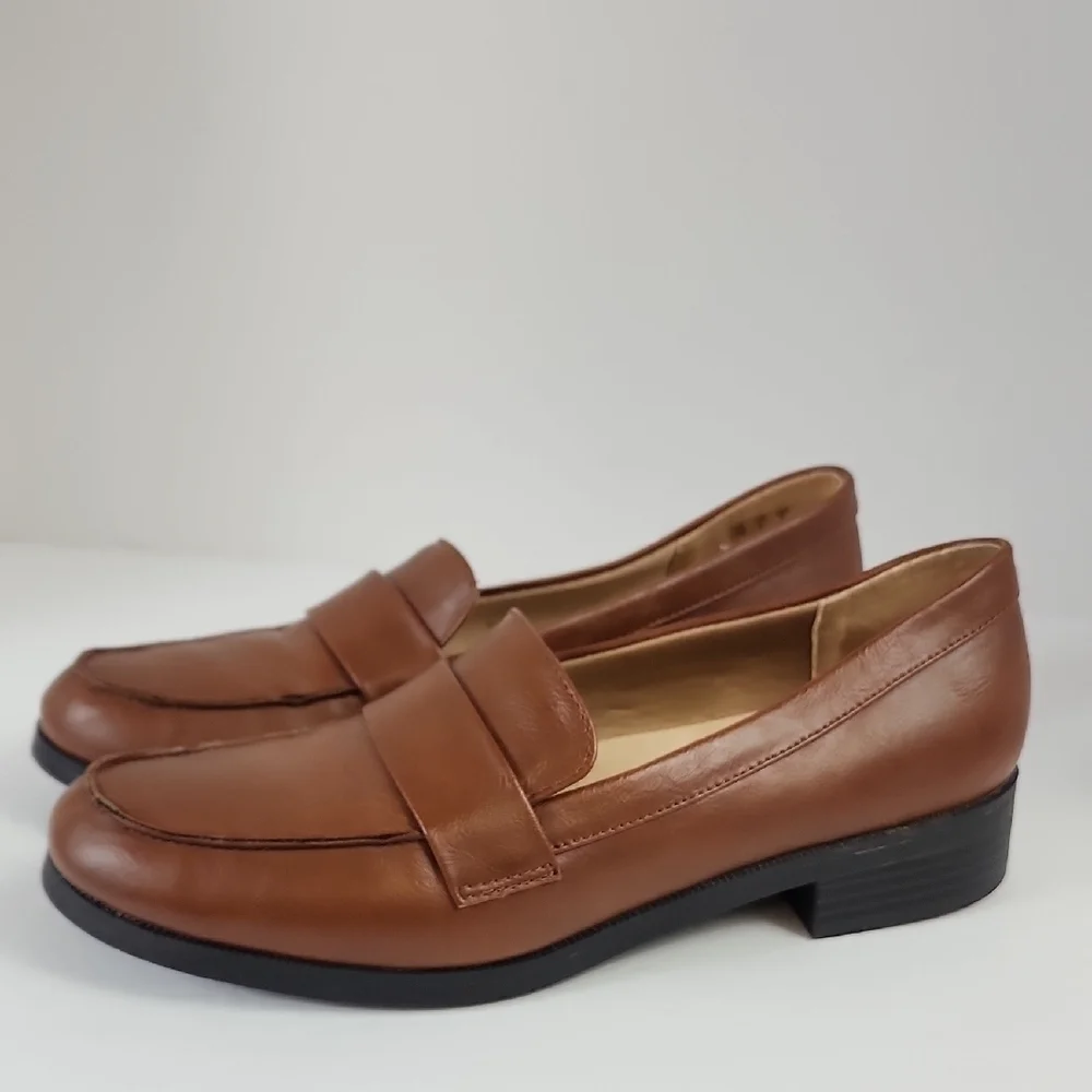 LifeStride Women's Brown Loafers, Size 10